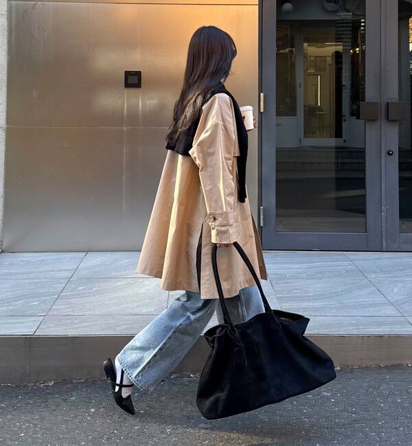 fredy emue「フェイクスエードワイドトートバッグ」|トートバッグ|