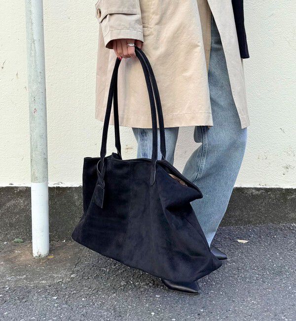 fredy emue「フェイクスエードワイドトートバッグ」|トートバッグ|