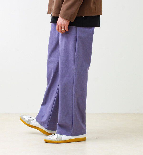 GLOSTER「【色で選べる/ユニセックス対応】GOODNESS イージーパンツ」|チノ|