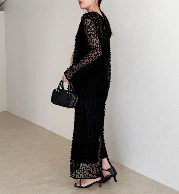 fredy emue「《セットアップ対応》フォーカスドット刺繍プルオーバー」|シャツ・ブラウス|