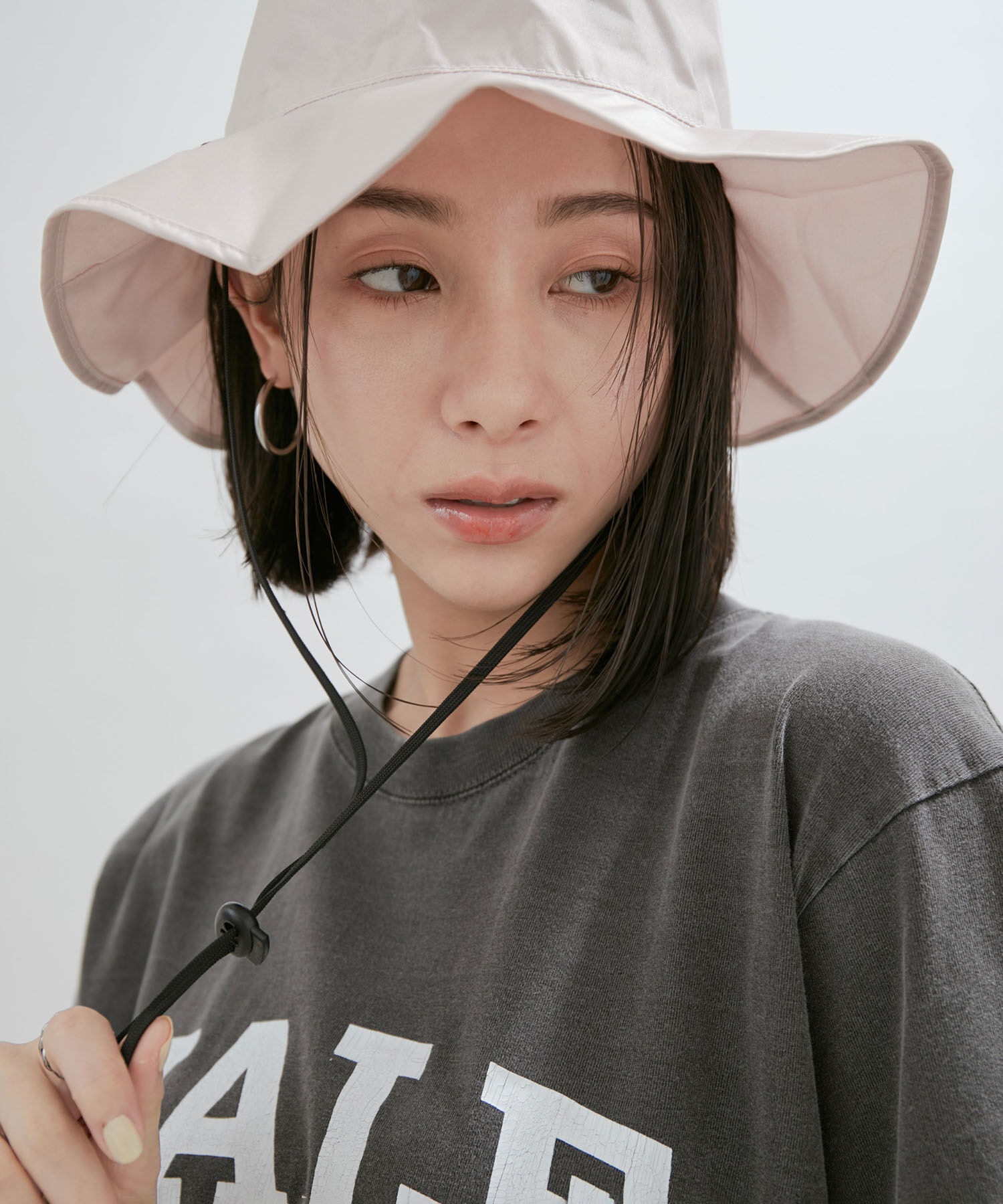 SALON adam et rope'「【KiU for SALON】[UV]別注パッカブルレインサファリハット」|ハット|