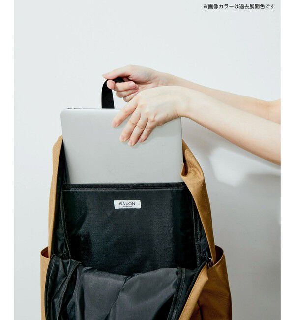SALON adam et rope'「【WEB限定】[ショルダーバッグ付き・ユニセックスで使える・軽量・A4対応・大容量]バッグパック 4」|リュック|