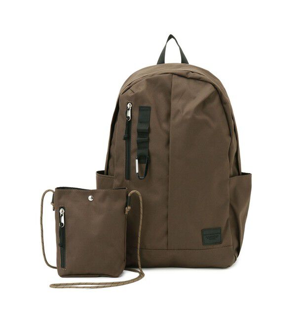 SALON adam et rope'「【WEB限定】[ショルダーバッグ付き・ユニセックスで使える・軽量・A4対応・大容量]バッグパック 4」|リュック|