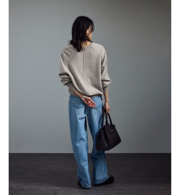 SALON adam et rope'「カシミヤVネックプルオーバー」|ニット・セーター|