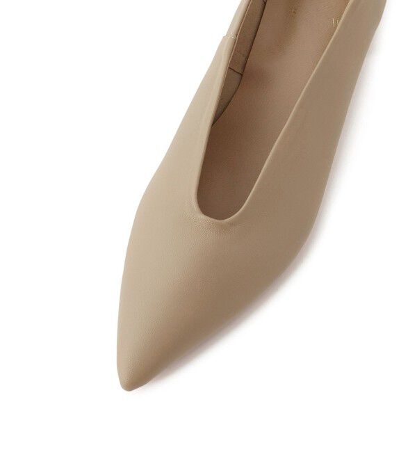 SALON adam et rope'「【W S（ドゥーブル）】ソフトレザーヒールパンプス」|パンプス|