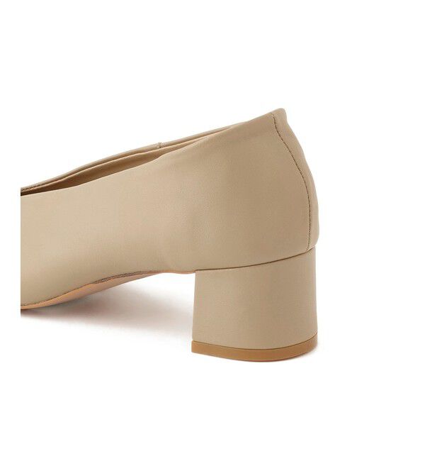 SALON adam et rope'「【W S（ドゥーブル）】ソフトレザーヒールパンプス」|パンプス|