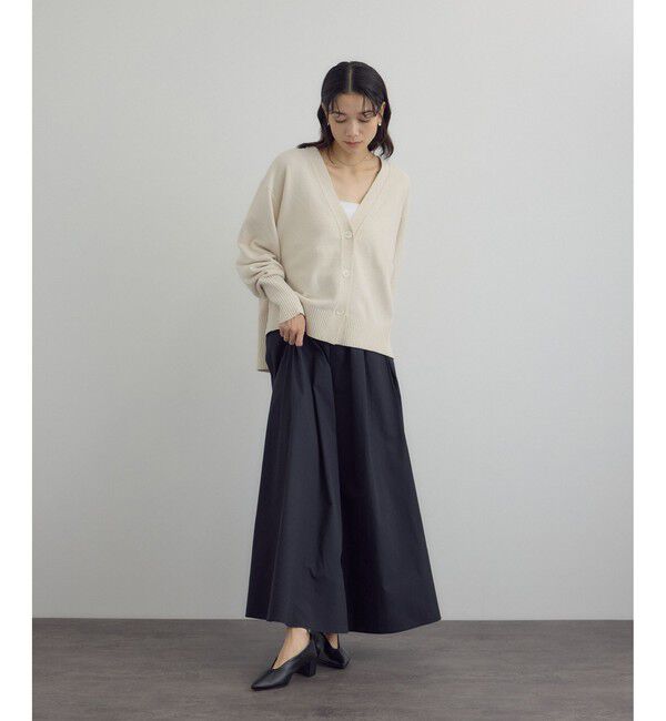 SALON adam et rope'「【W S（ドゥーブル）】ソフトレザーヒールパンプス」|パンプス|