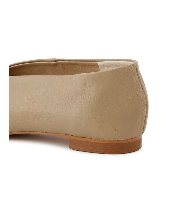 SALON adam et rope'「【W S（ドゥーブル）】ソフトレザーフラットシューズ」|パンプス|