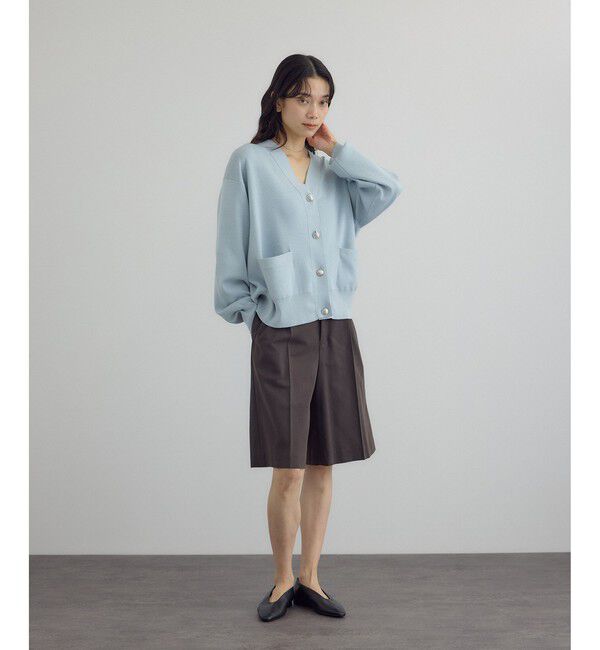 SALON adam et rope'「【W S（ドゥーブル）】ソフトレザーフラットシューズ」|パンプス|