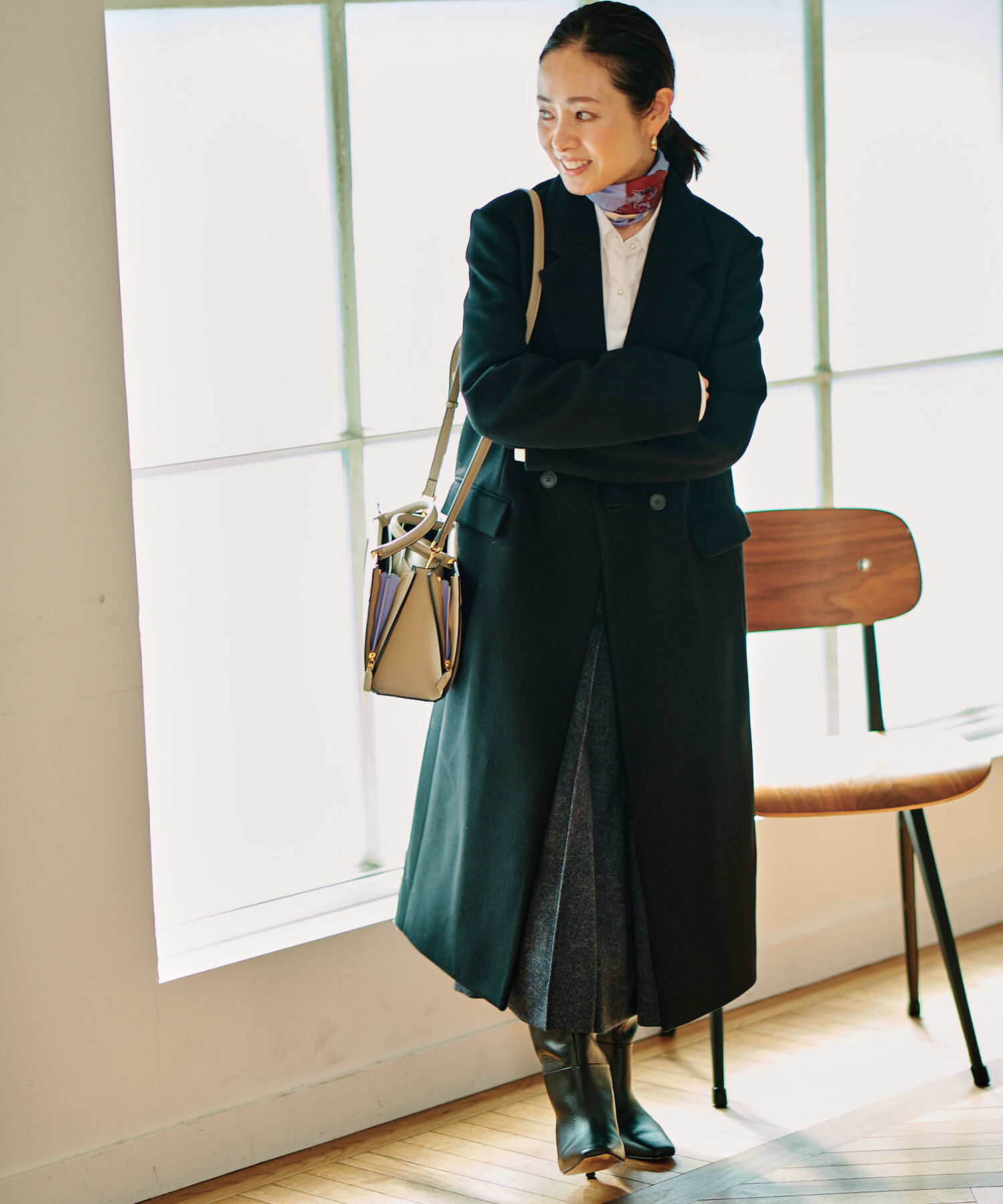 E'POR「【E'POR】W BAG Mini 【メディア掲載】」|ハンドバッグ|