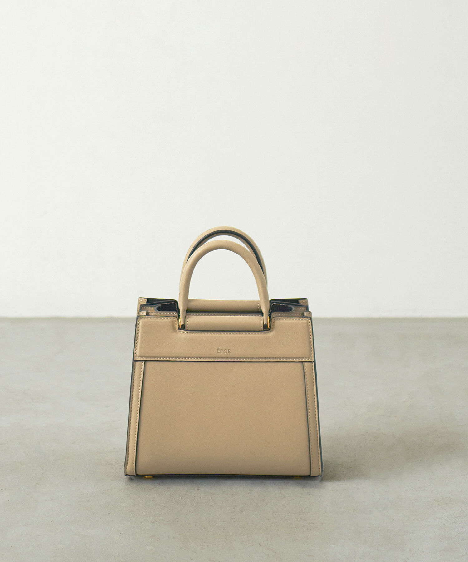 E'POR「【E'POR】W BAG Mini 【メディア掲載】」|ハンドバッグ|