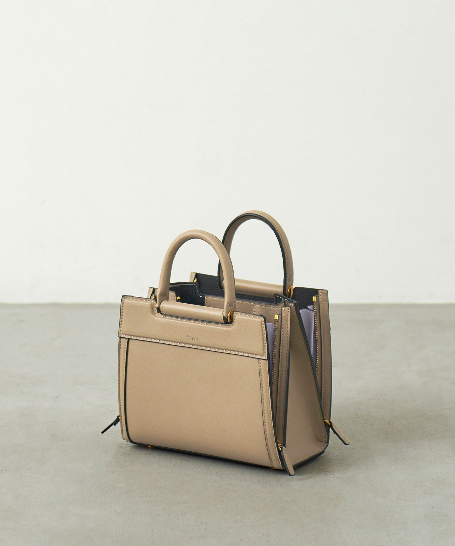 E'POR「【E'POR】W BAG Mini 【メディア掲載】」|ハンドバッグ|