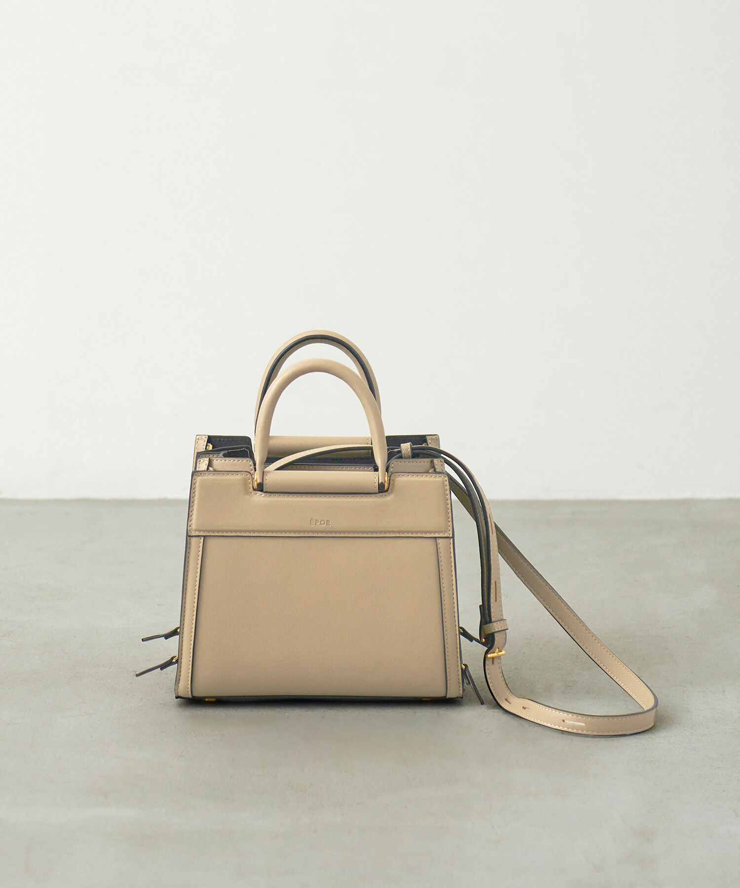 E'POR「【E'POR】W BAG Mini 【メディア掲載】」|ハンドバッグ|