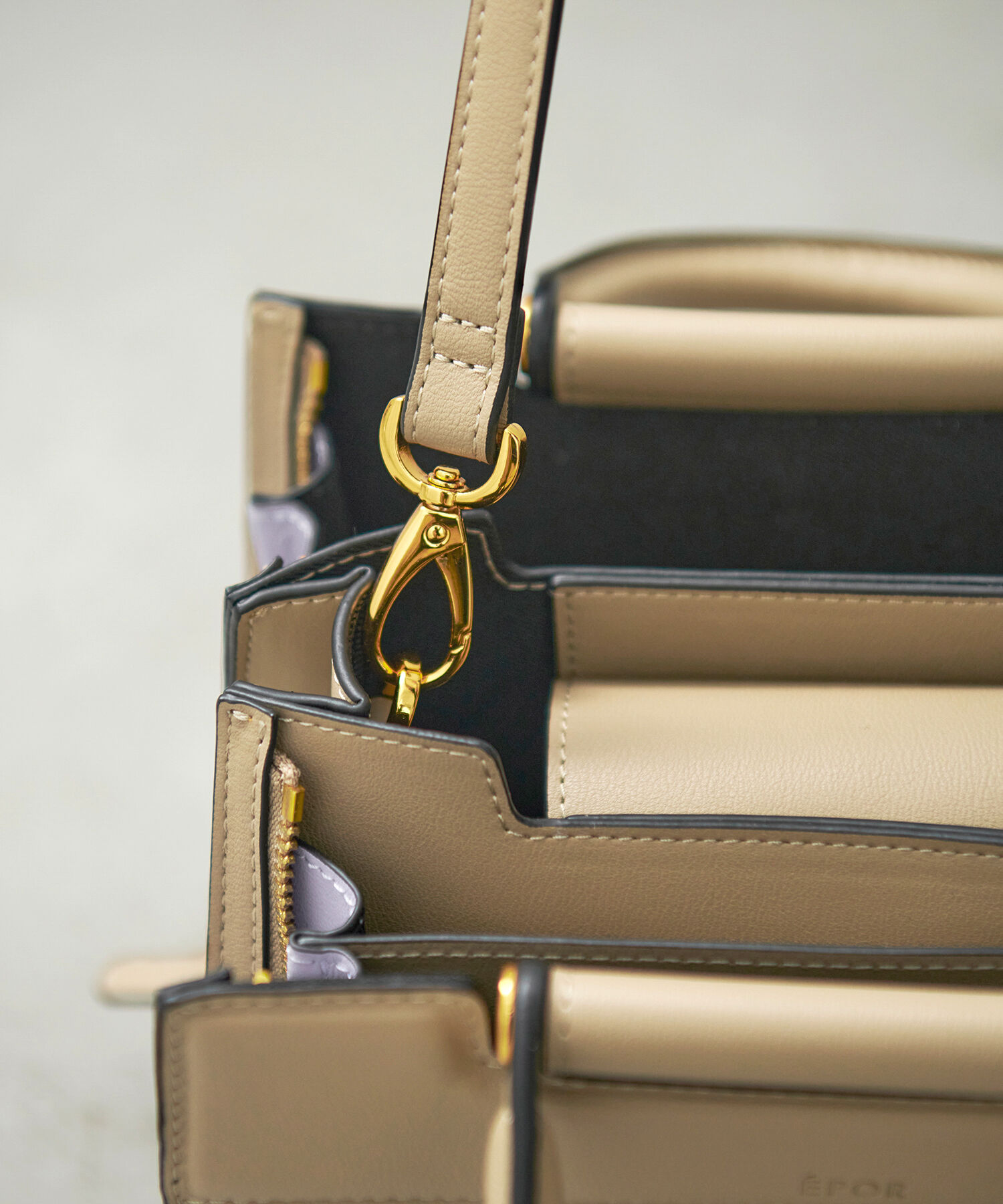 E'POR「【E'POR】W BAG Mini 【メディア掲載】」|ハンドバッグ|