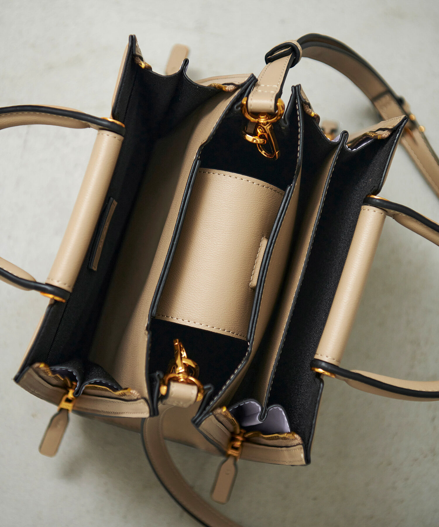 E'POR「【E'POR】W BAG Mini 【メディア掲載】」|ハンドバッグ|