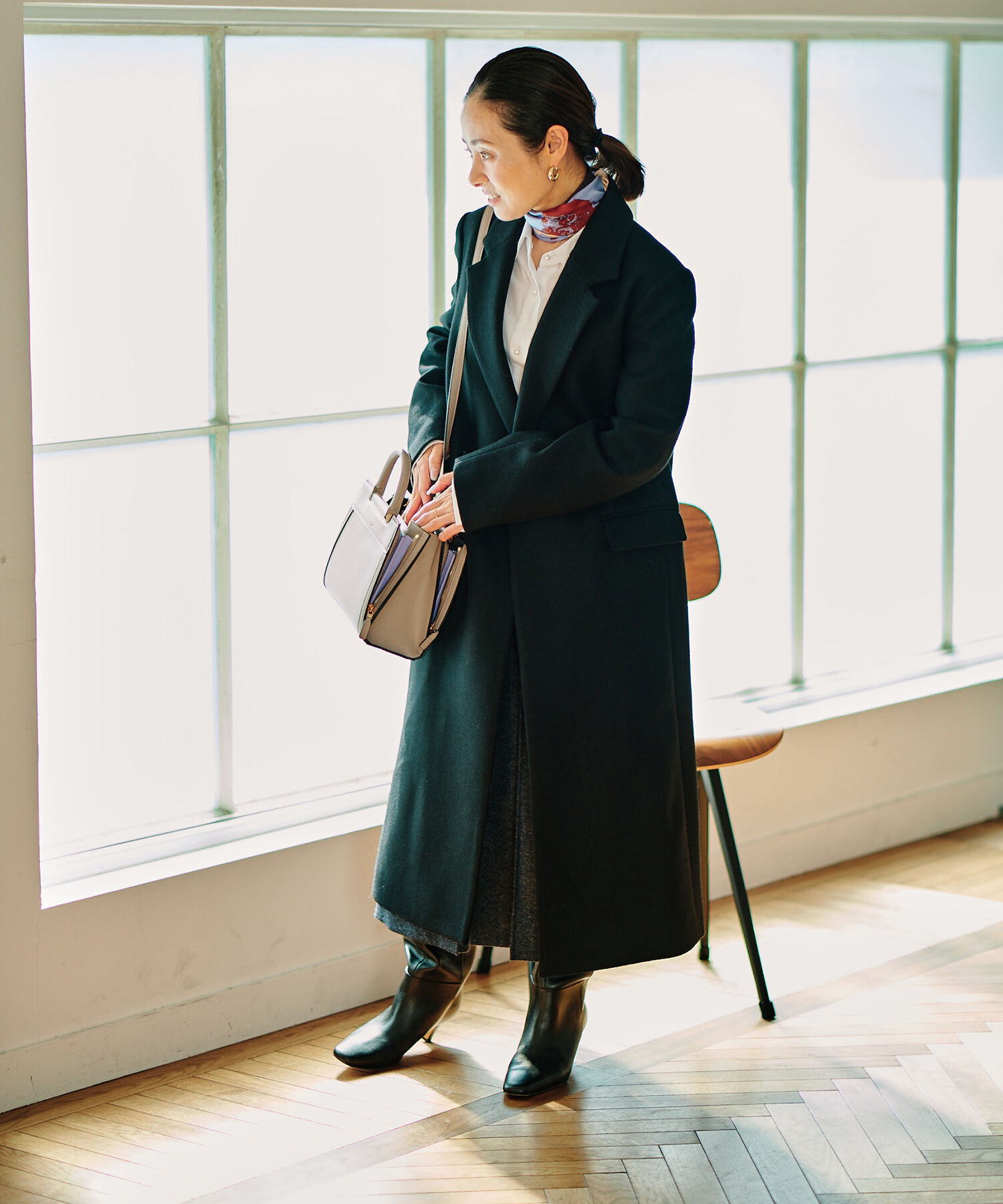 E'POR「【E'POR】W BAG Mini 【メディア掲載】」|ハンドバッグ|