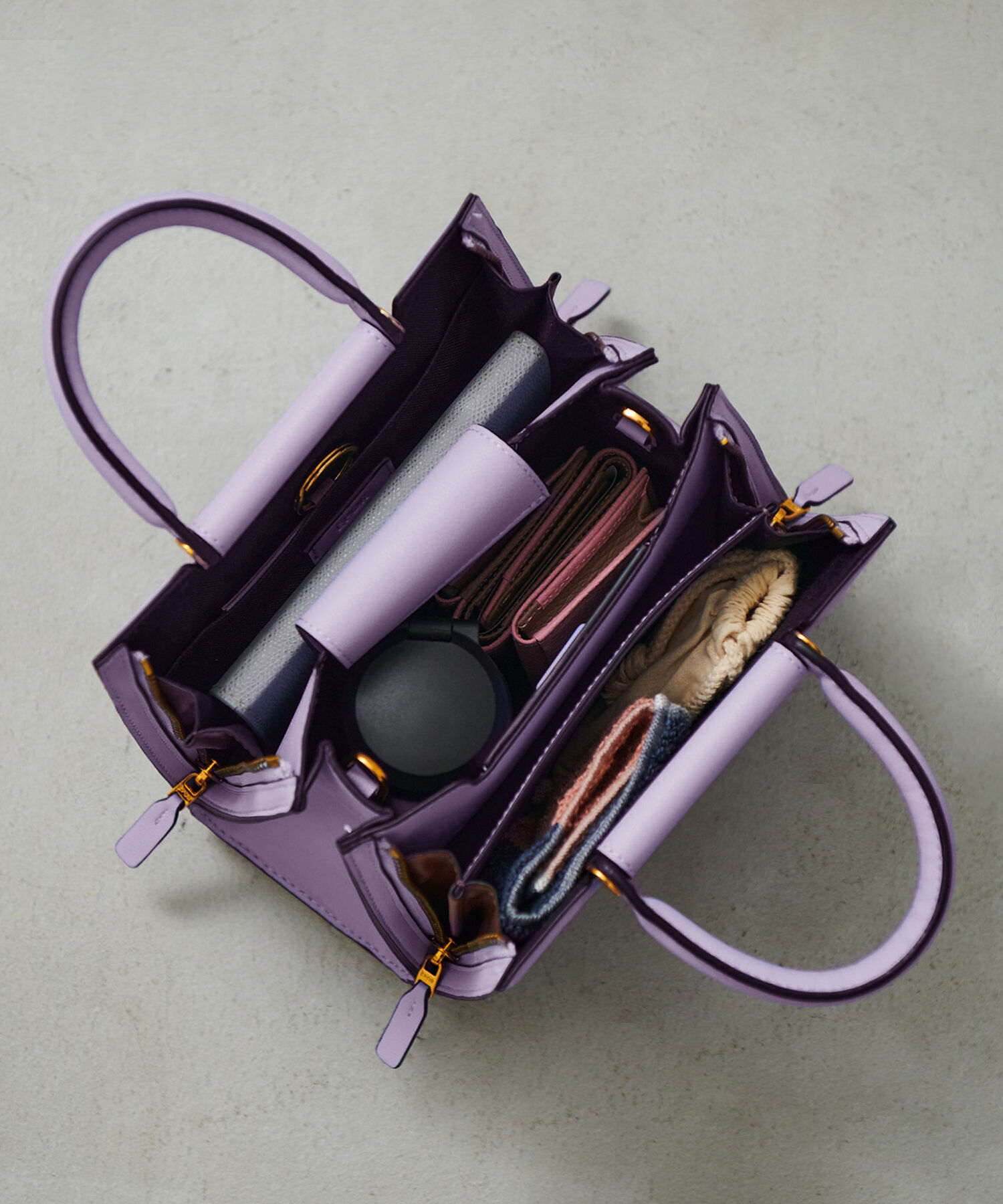 E'POR「【E'POR】W BAG Mini 【メディア掲載】」|ハンドバッグ|