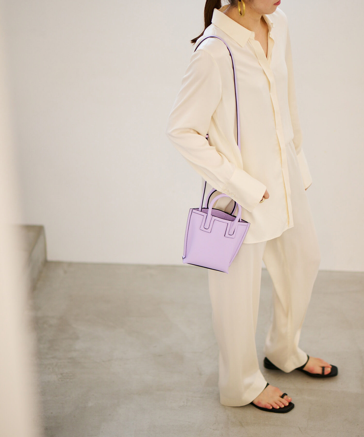 E'POR「【WEB限定】【E'POR】Ree Mini（リー）」|ショルダー・メッセンジャー|ラベンダー(52)