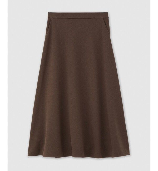 ROPE「梨地フレアスカート/セットアップ対応【Sサイズフェア対象】」|スカート|