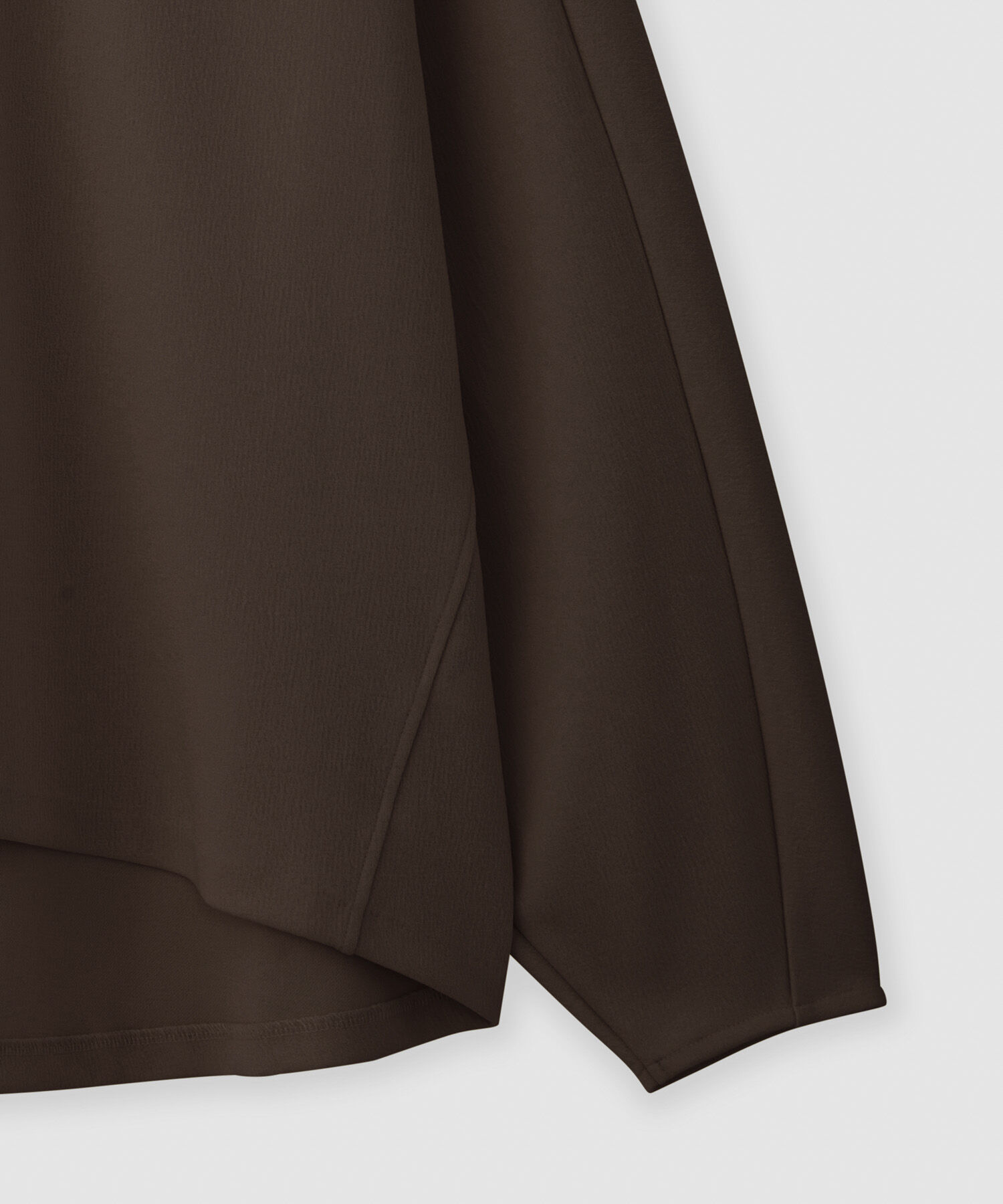 ROPE「梨地フォルムカットソー/セットアップ対応【Sサイズフェア対象】」|Tシャツ・カットソー|