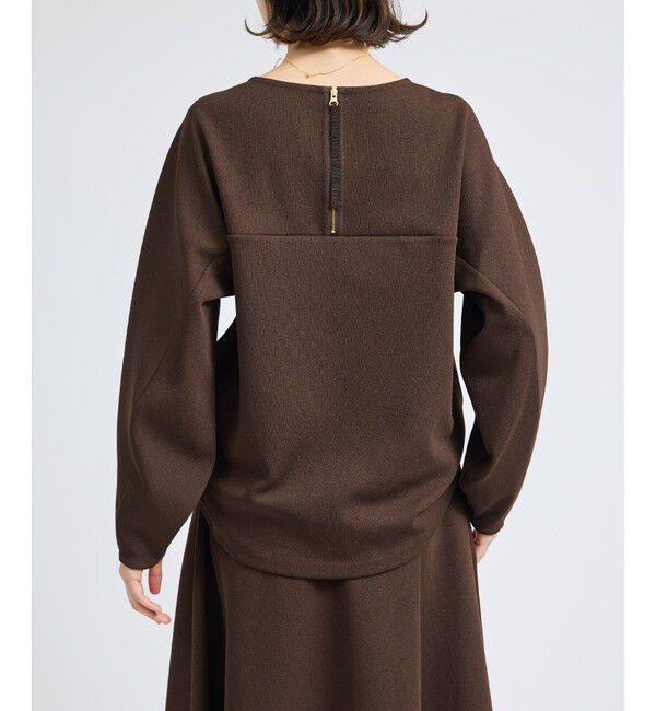 ROPE「梨地フォルムカットソー/セットアップ対応【Sサイズフェア対象】」|Tシャツ・カットソー|