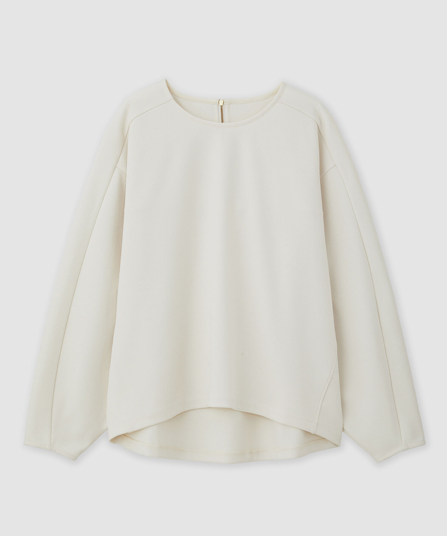 ROPE「梨地フォルムカットソー/セットアップ対応【Sサイズフェア対象】」|Tシャツ・カットソー|