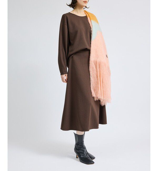 ROPE「梨地フォルムカットソー/セットアップ対応【Sサイズフェア対象】」|Tシャツ・カットソー|