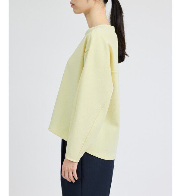 ROPE「梨地フォルムカットソー/セットアップ対応【Sサイズフェア対象】」|Tシャツ・カットソー|