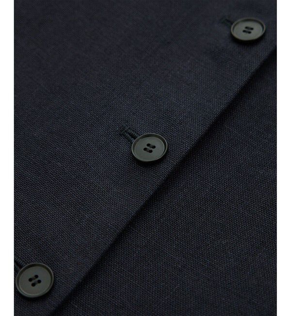 ROPE「尾州リネンオーバーロングジレ」|ベスト・ジレ|