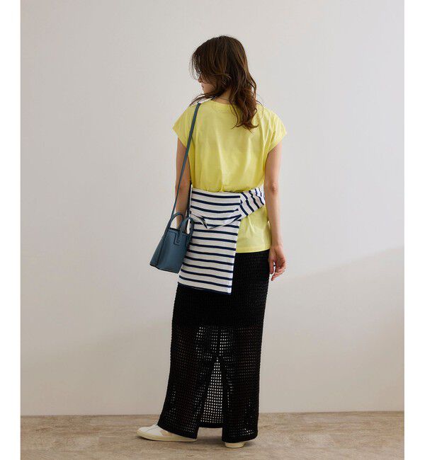 ROPE「【接触冷感・洗える・洗濯耐久あり】ノースリーブTEE」|Tシャツ・カットソー|