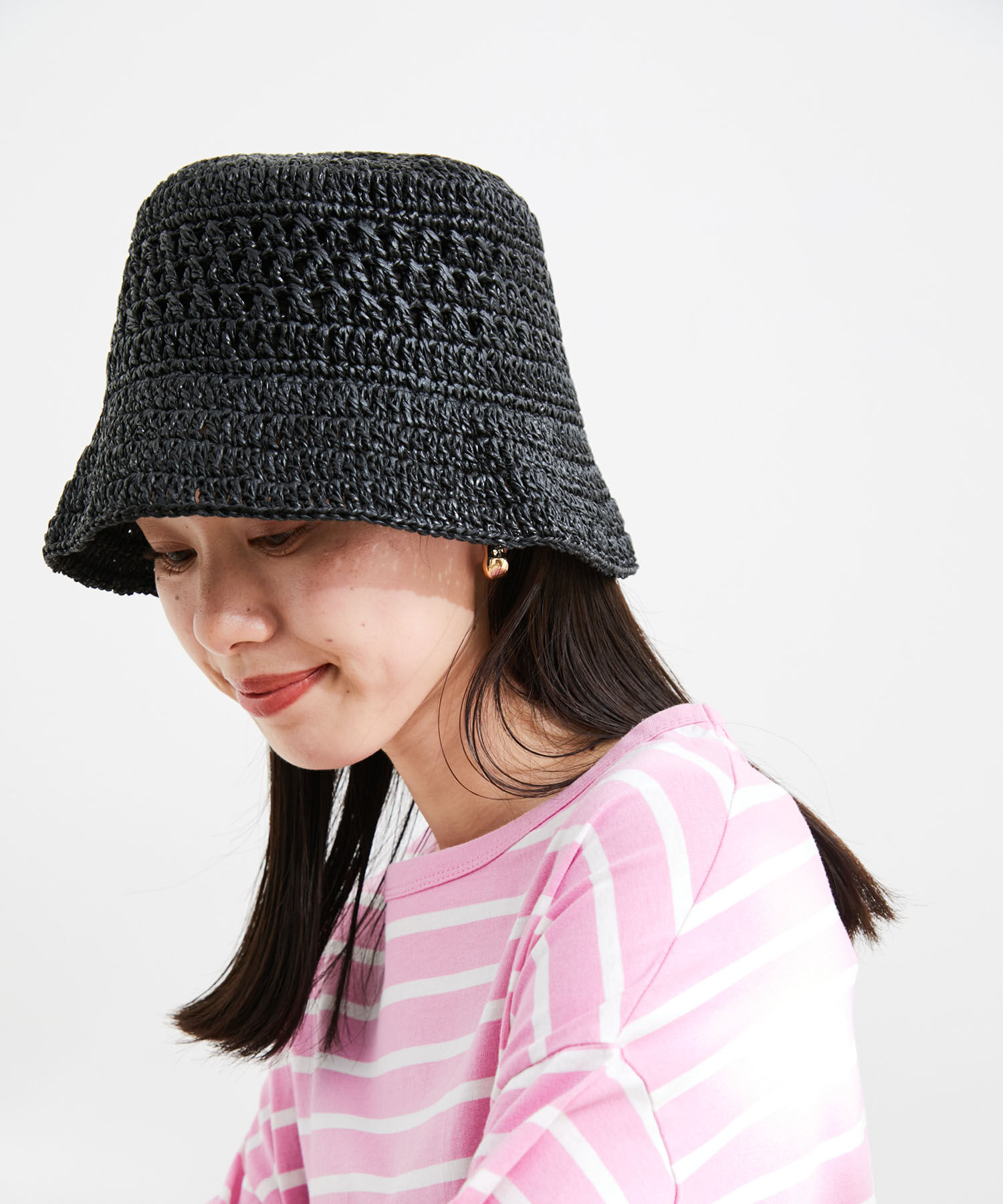 VIS「コーティングペーパーバケットハット」|ハット|