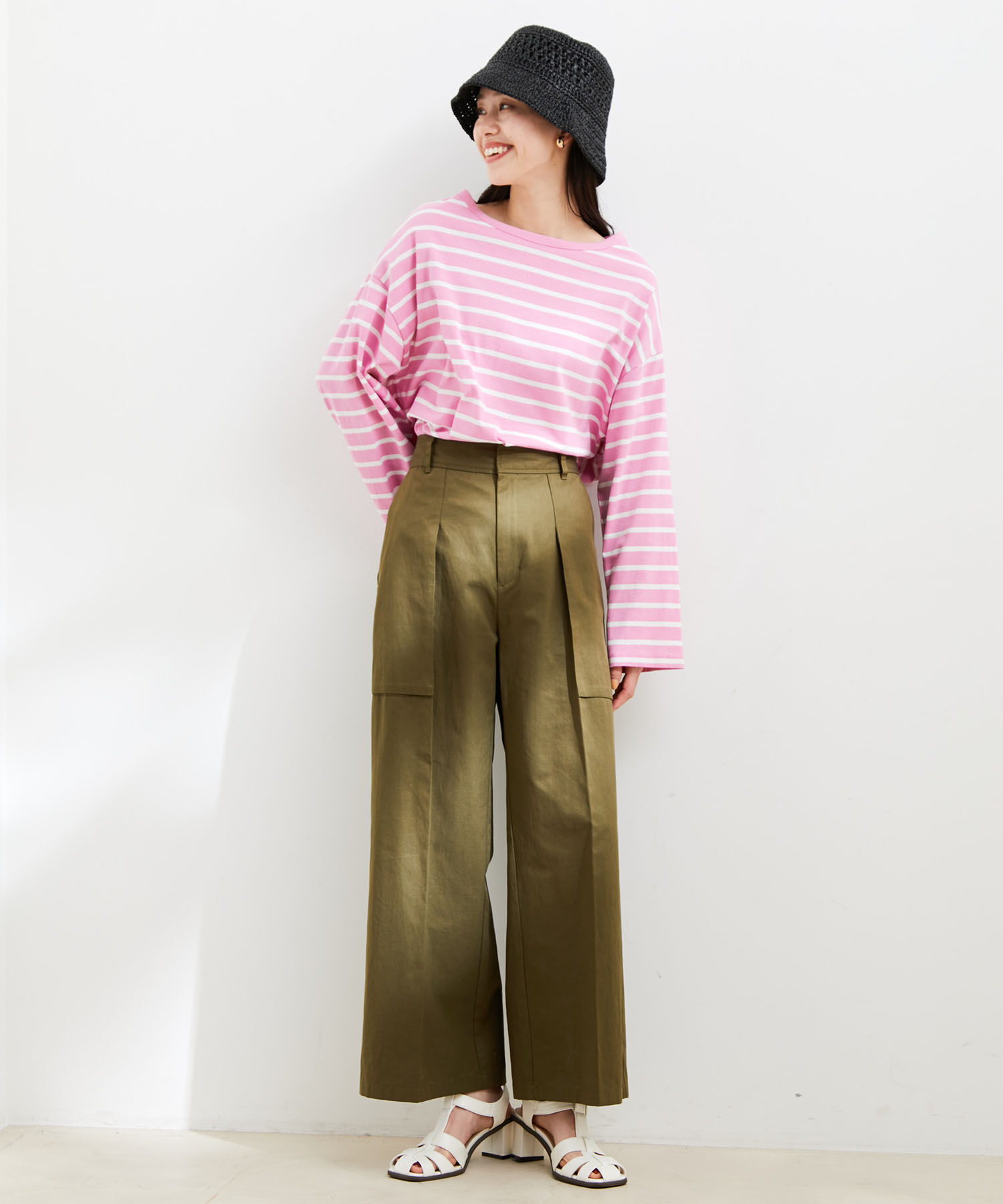 VIS「コーティングペーパーバケットハット」|ハット|