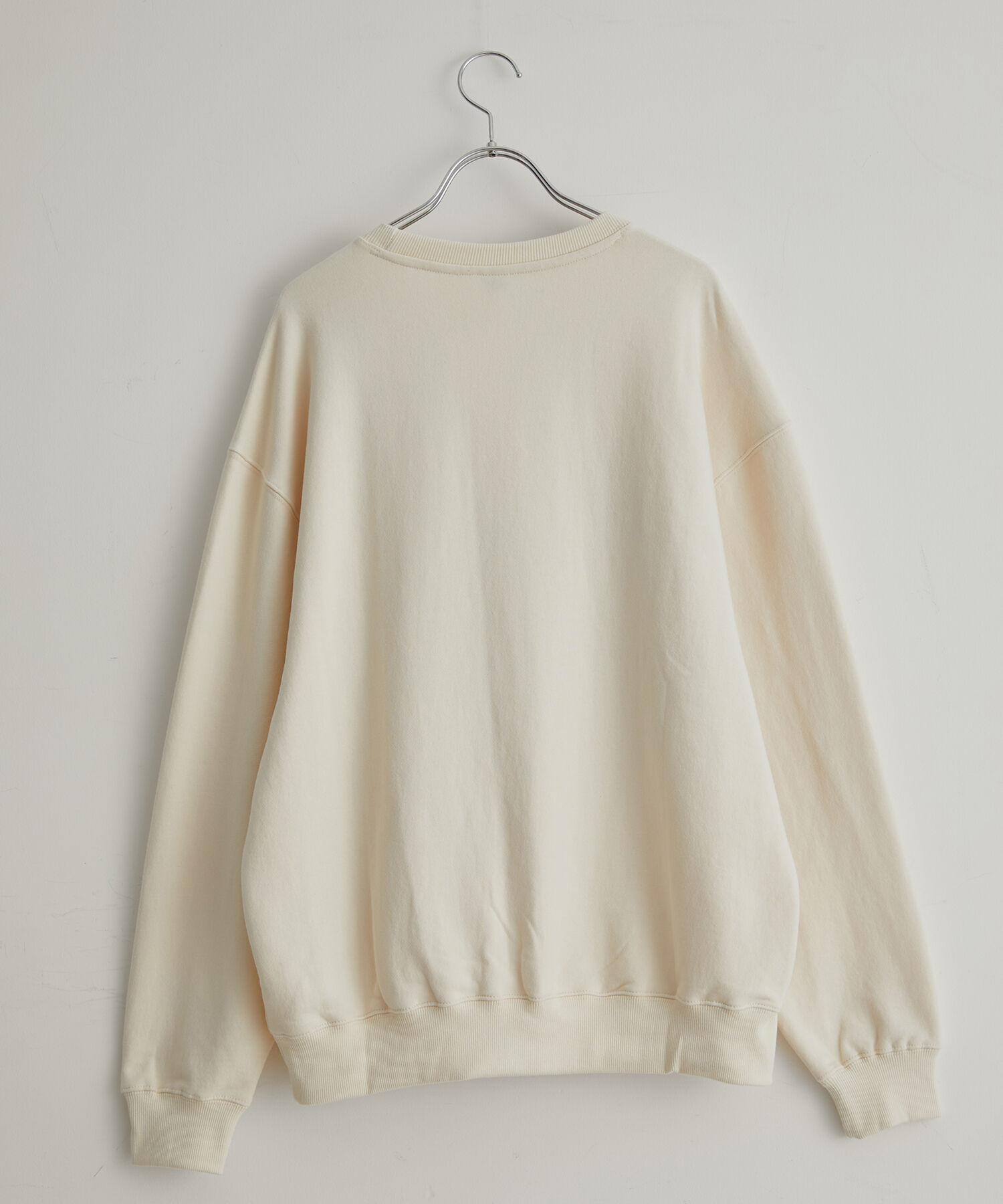 VIS「【韓国人気ブランド/sinoon】プリントスウェットプルオーバー【洗える】」|スウェット・ジャージ|