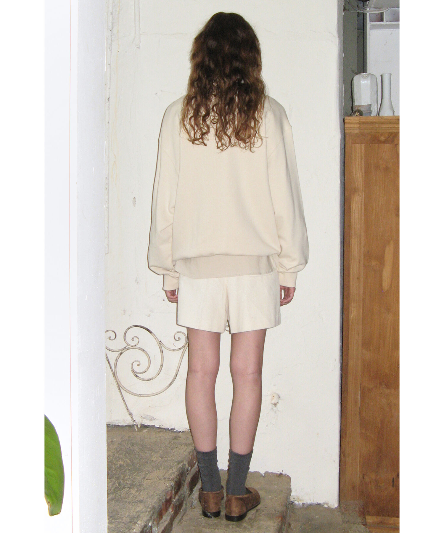 VIS「【韓国人気ブランド/sinoon】プリントスウェットプルオーバー【洗える】」|スウェット・ジャージ|