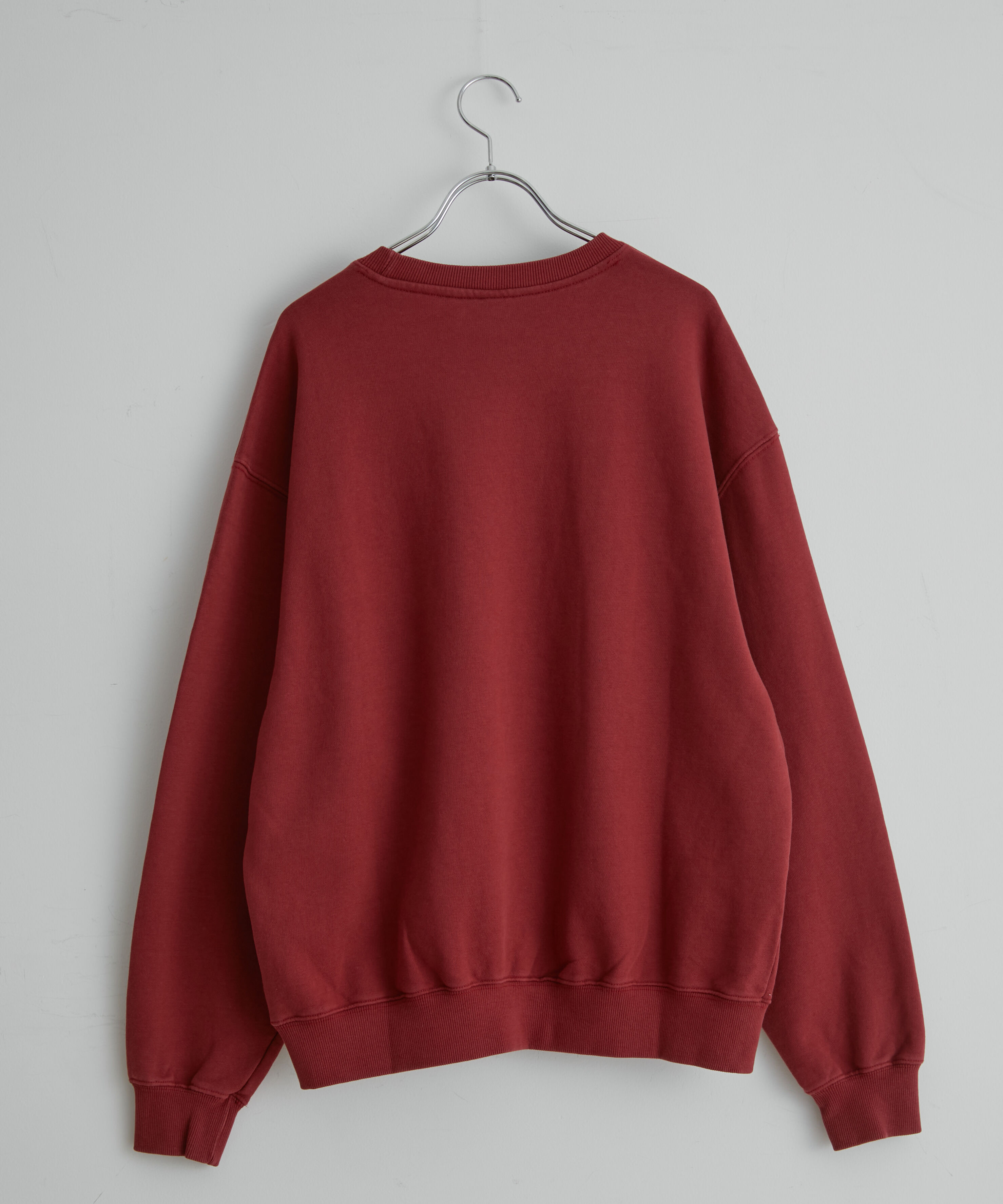 VIS「【韓国人気ブランド/sinoon】ヴィンテージライクスウェットプルオーバー【洗える】」|スウェット・ジャージ|