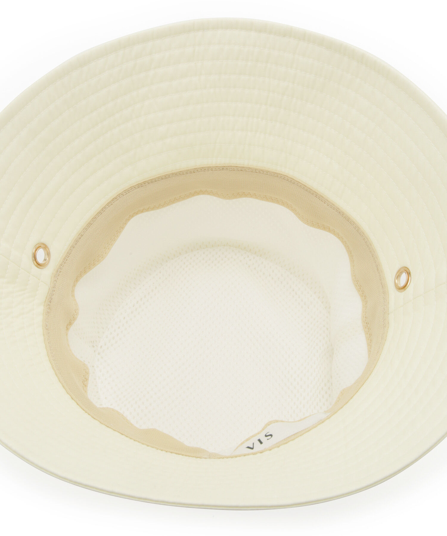 VIS「【吸水速乾】チェーン付つば広バケットハット」|ハット|