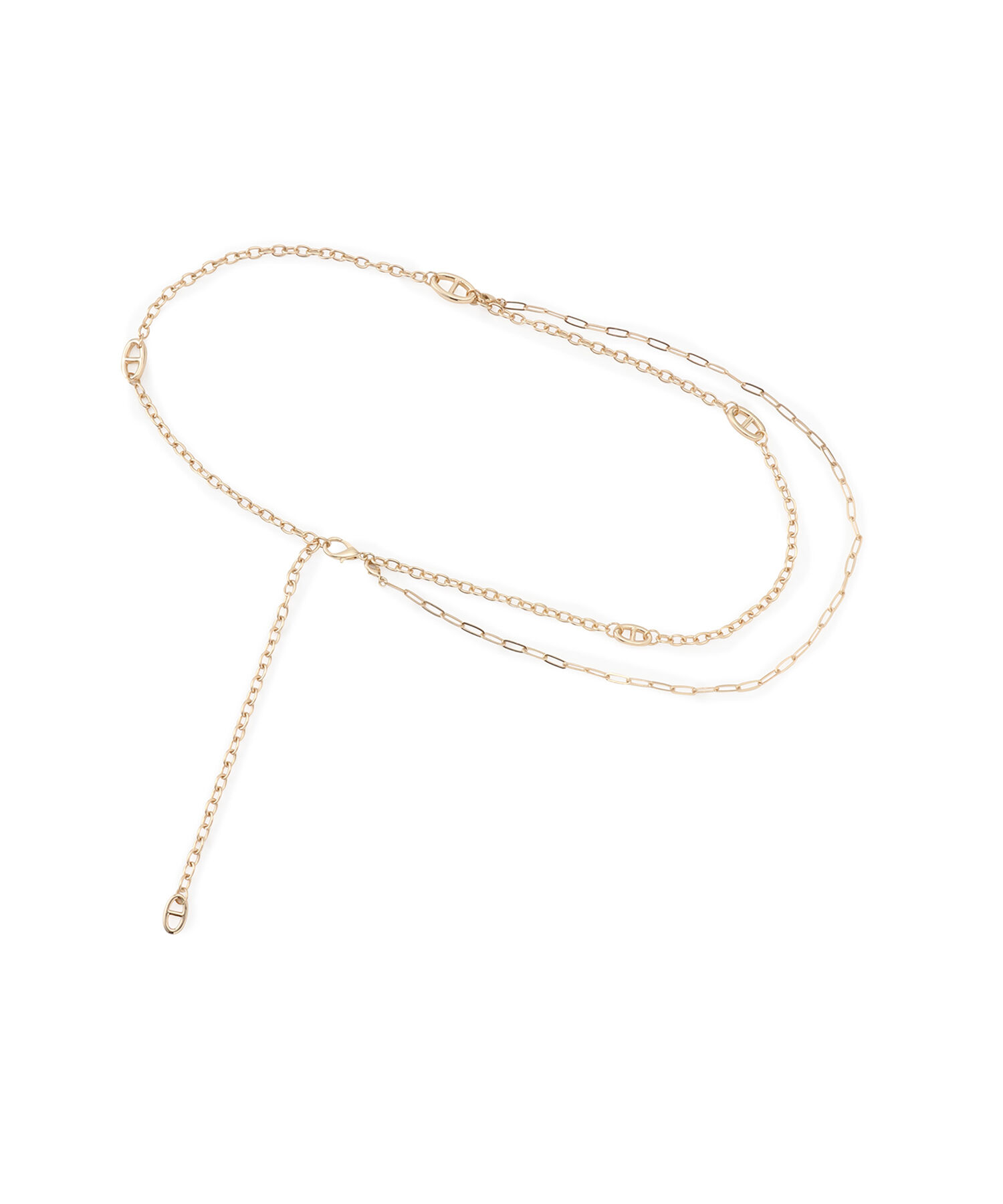 VIS「【マルチWAY】レイヤードチェーンベルト」|ベルト|