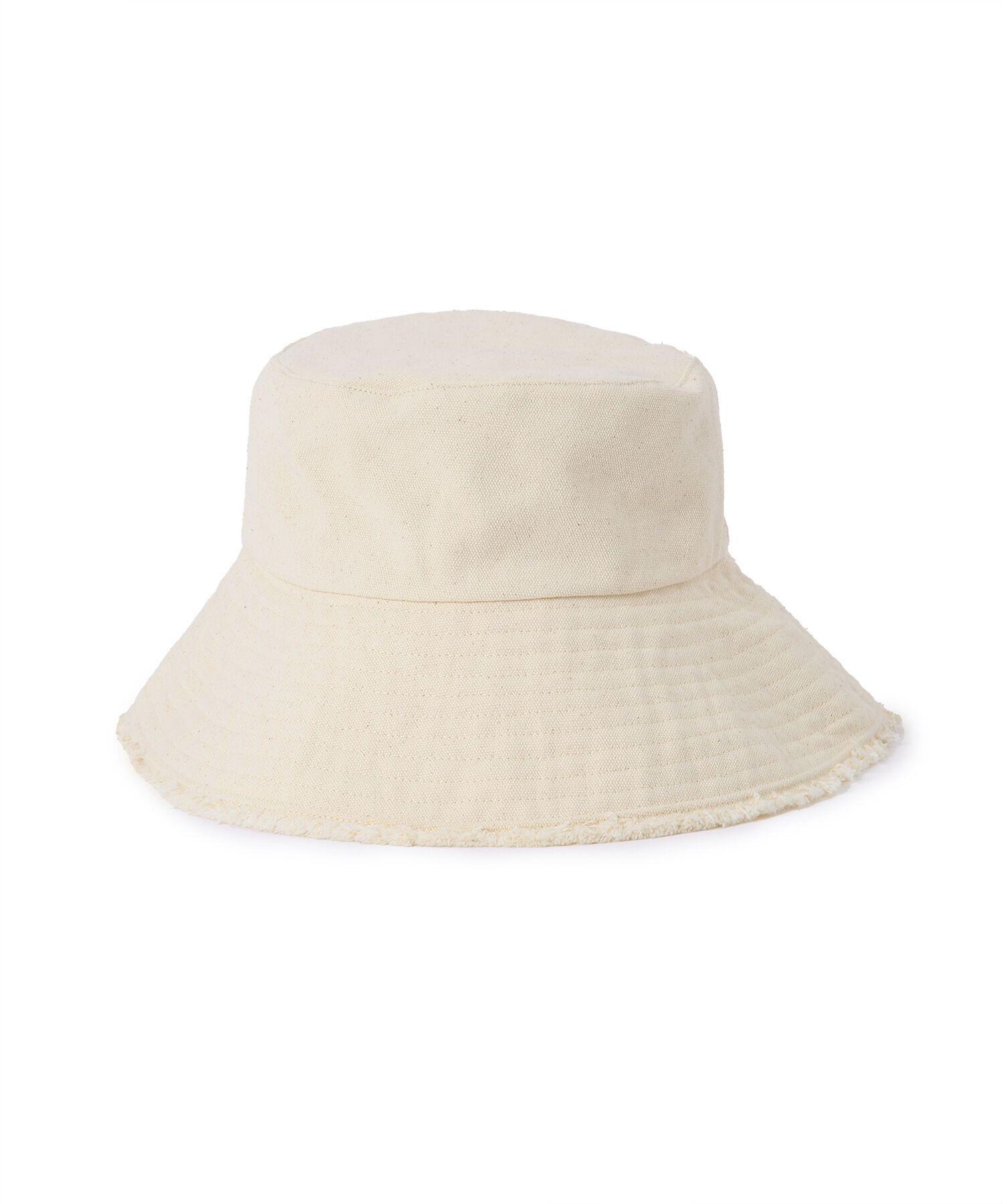 VIS「【抗菌防臭】キャンバスフリンジつば広ハット【ワイヤー入り】」|ハット|