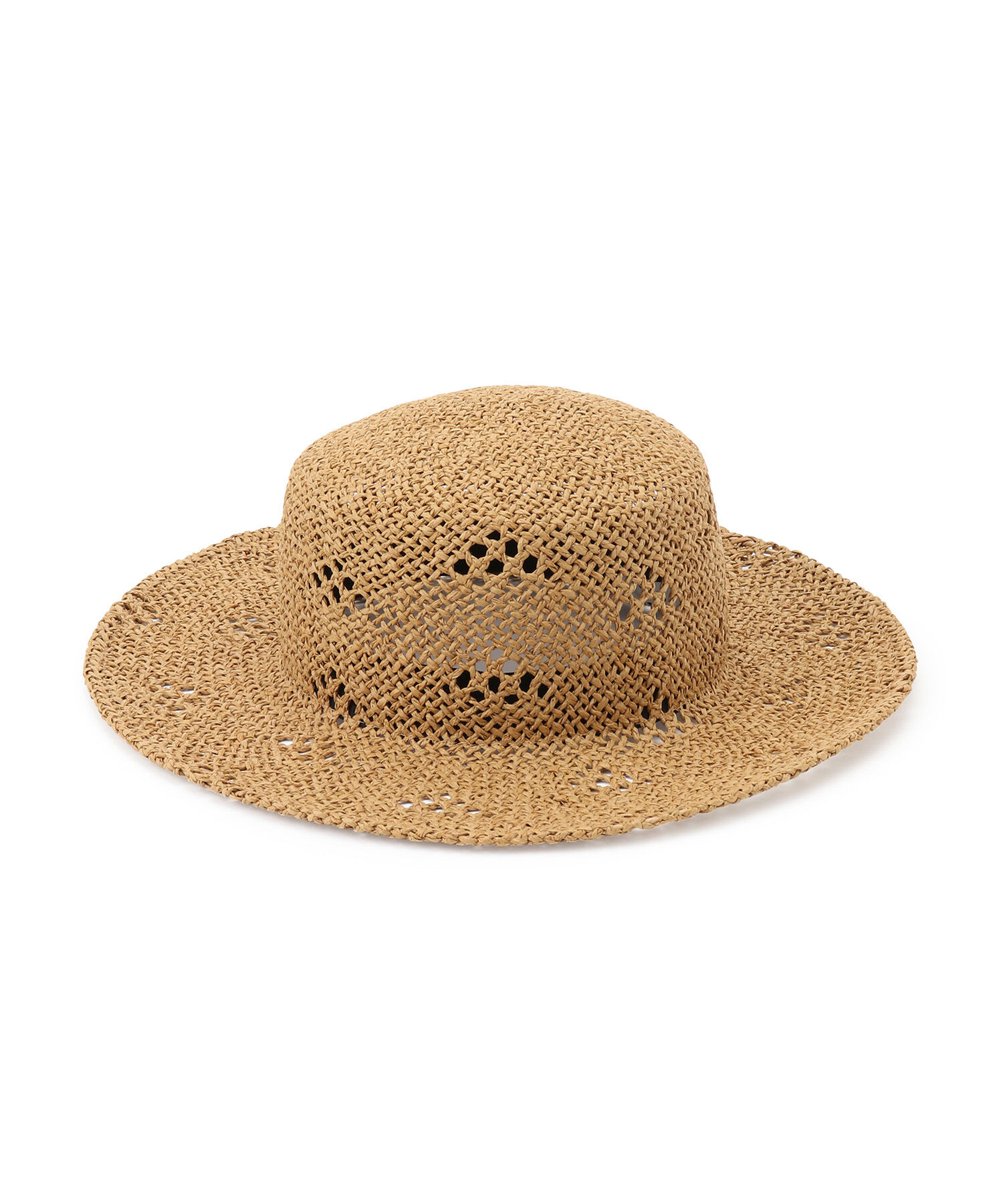 VIS「トライアングルメッシュ雑材ハット」|ハット|