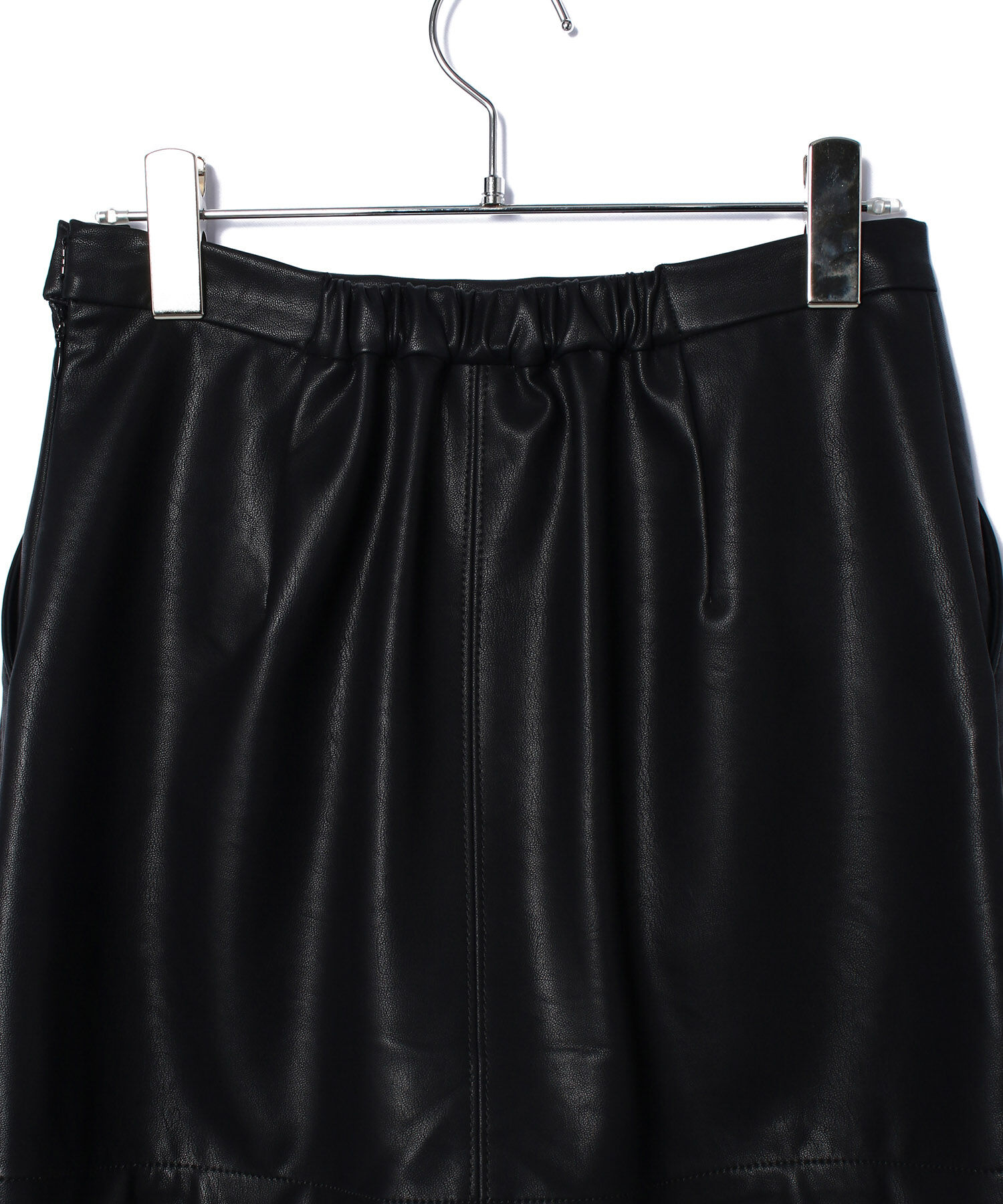 VIS「ヴィンテージライク合皮ミニスカート」|スカート|