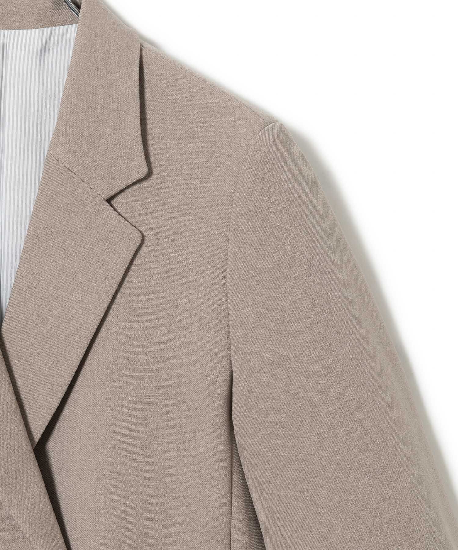 VIS「【美easy】ウーリッシュWブレストテーラードジャケット【洗える】」|テーラードジャケット|