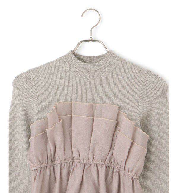 VIS「旬なレイヤードスタイルが叶う！ビスチェドッキングニット/洗える」|ニット・セーター|