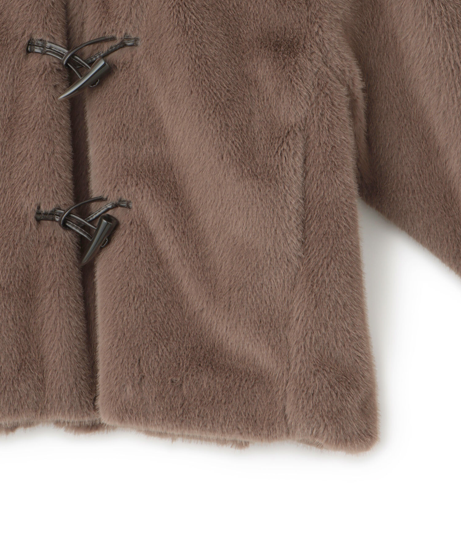 VIS「エコファーダッフルブルゾン」|ダッフルコート|