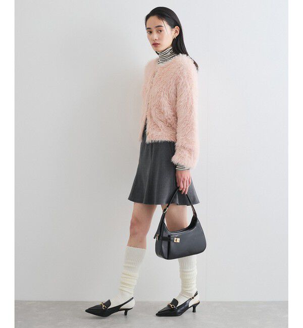 VIS「【洗える】ハイウエストミニスカート【インナーパンツ付き】」|スカート|