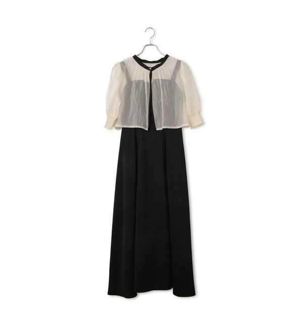 VIS「【VIS DRESS】【3WAY】シアートップスセットキャミドレス」|ワンピース|