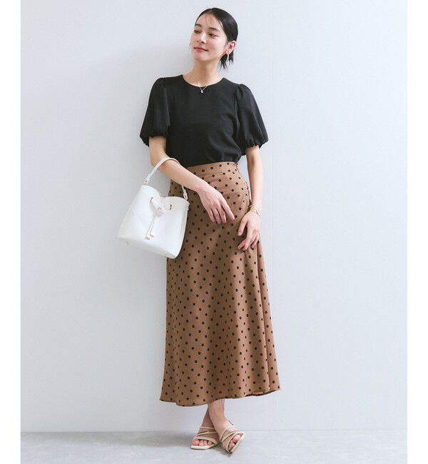 VIS「【WEB限定】ドッキング袖ボリュームカットソー」|Tシャツ・カットソー|