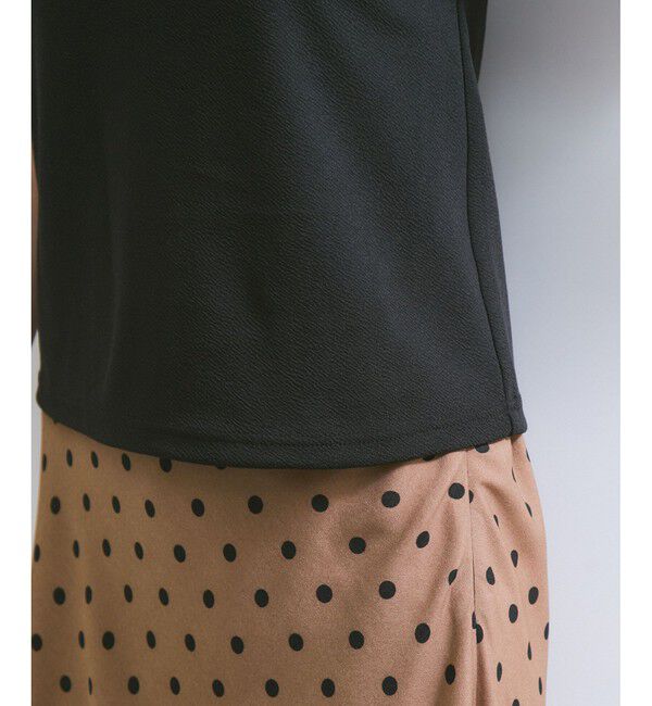 VIS「【WEB限定】ドッキング袖ボリュームカットソー」|Tシャツ・カットソー|