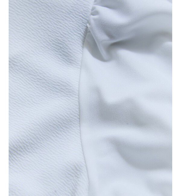 VIS「【WEB限定】ドッキング袖ボリュームカットソー」|Tシャツ・カットソー|