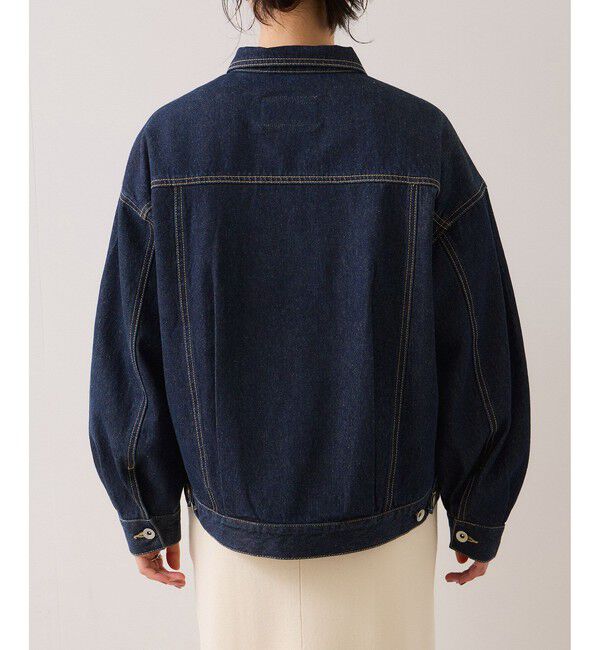 VIS「ボリュームスリーブデニムジャケット」|デニムジャケット|