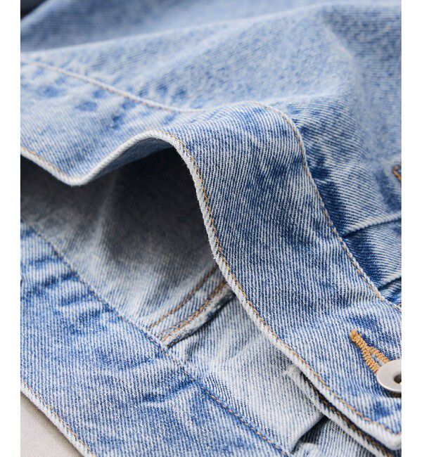 VIS「ボリュームスリーブデニムジャケット」|デニムジャケット|